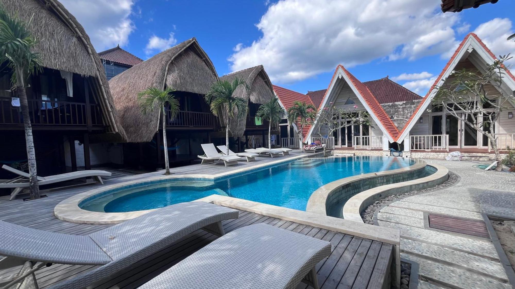 Hotel Rama Garden Lembongan Exterior foto