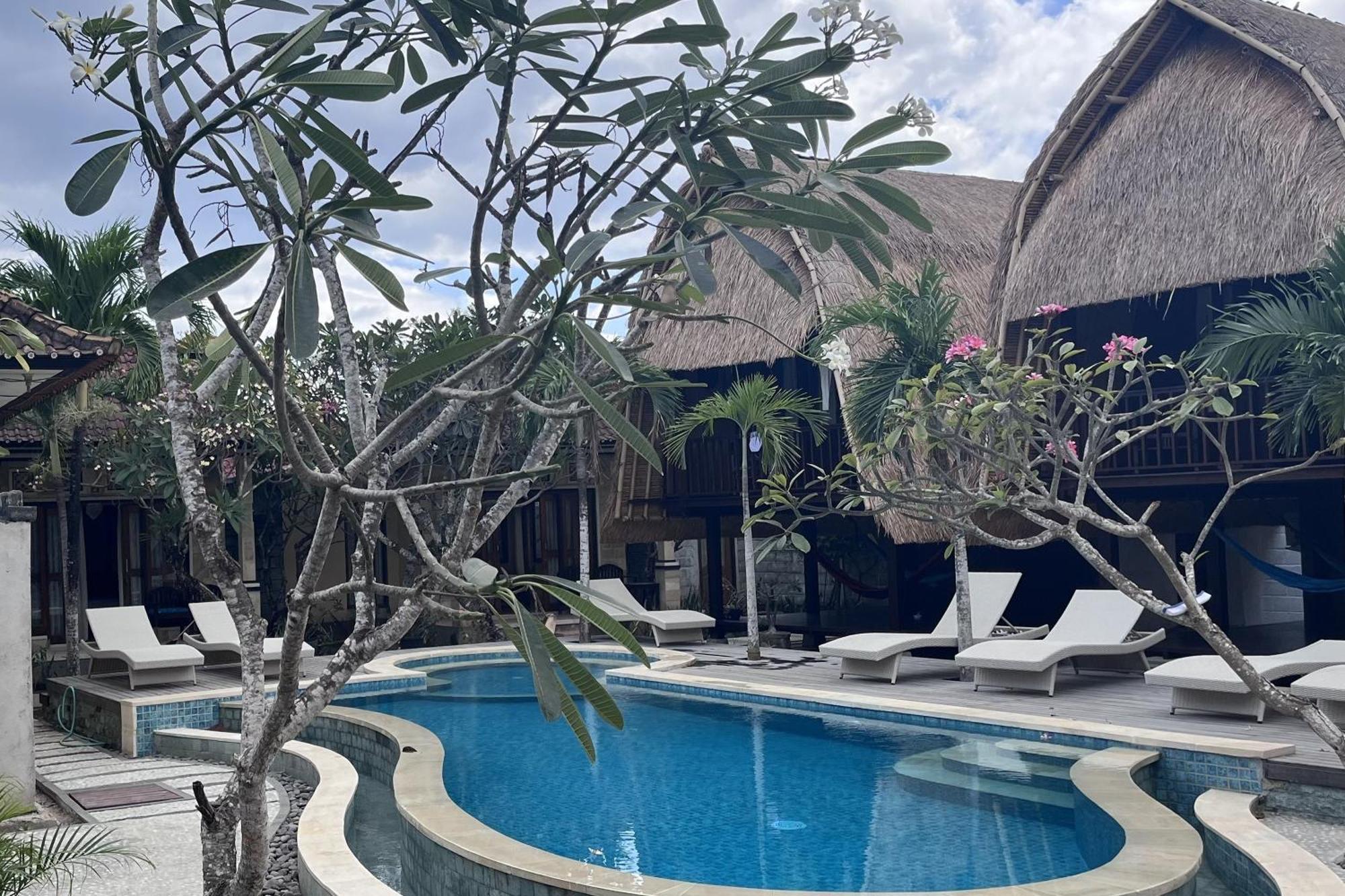 Hotel Rama Garden Lembongan Exterior foto